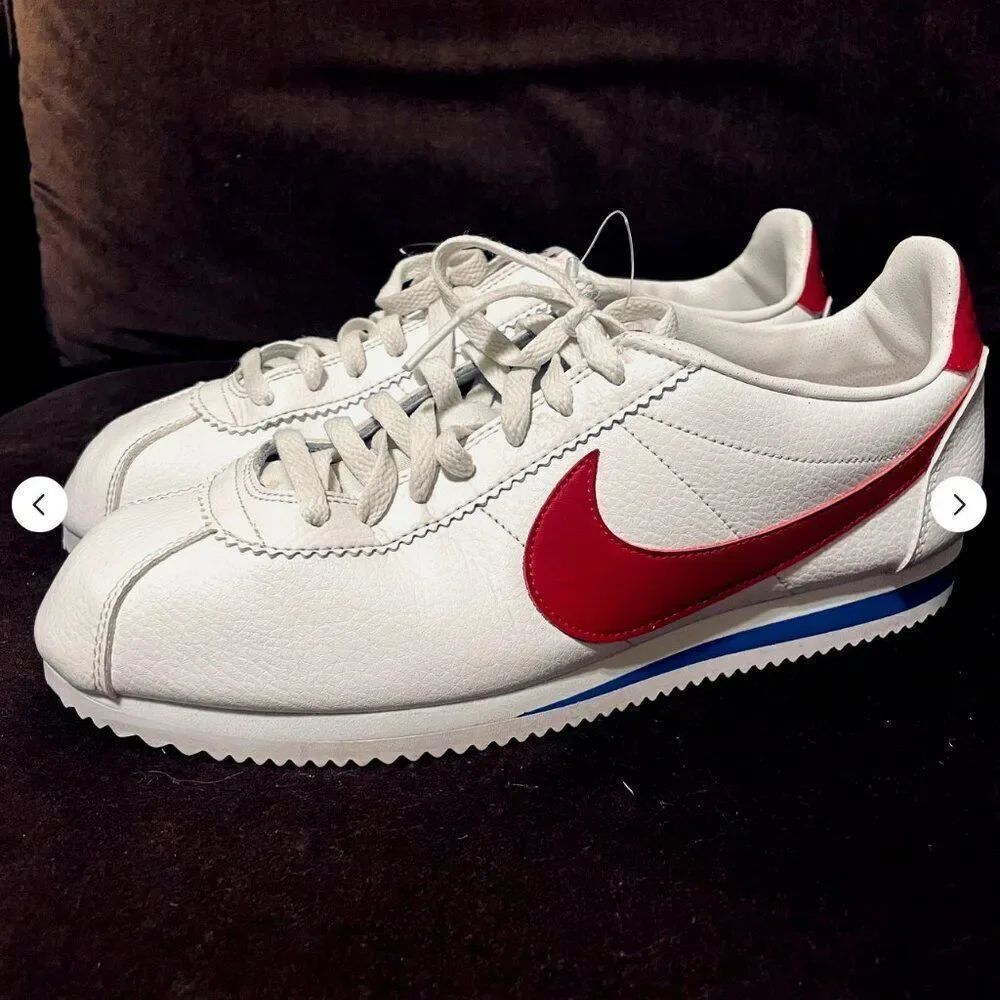 Nike Cortez OG Forrest Gump White/Red/Blue Sneaker Shoes Men 749571-154 11 US 45